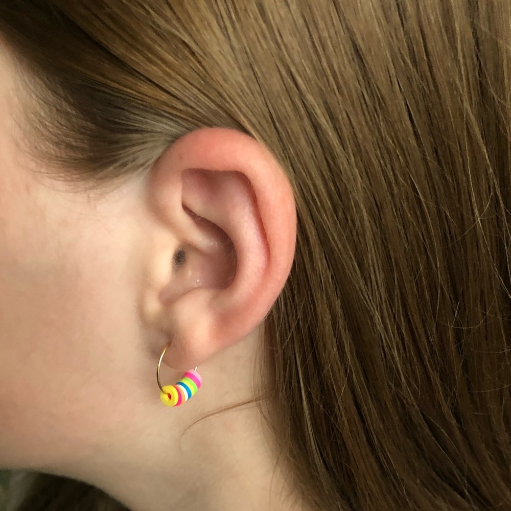 rainbow earrings